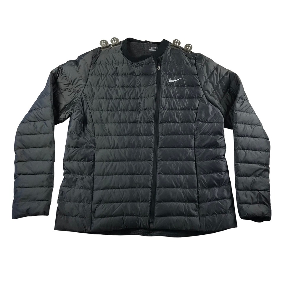 Nike Golf Aeroloft Hyperadapt Jacket Grey Down Puffer 802927-012 Mens Large